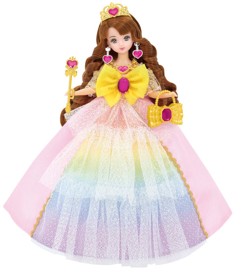 TAKARA TOMY Licca Doll Dreaming Princess Rainbow Fantasy Dress