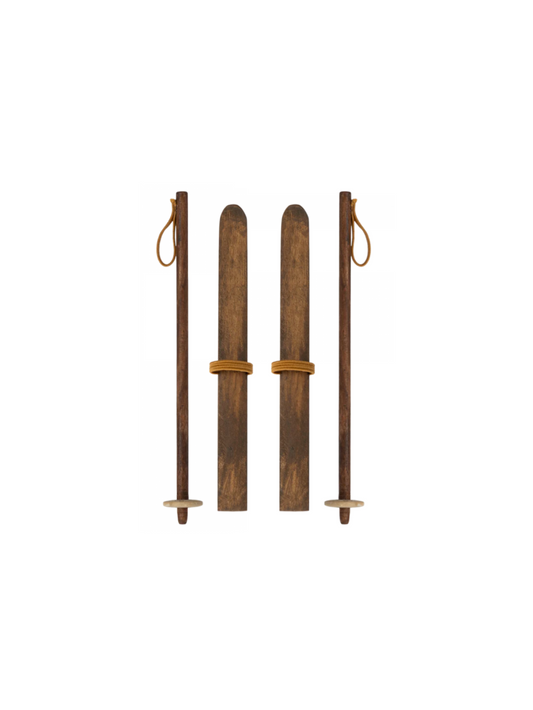 Maileg Ski and Ski Poles Mum & Dad Mouse