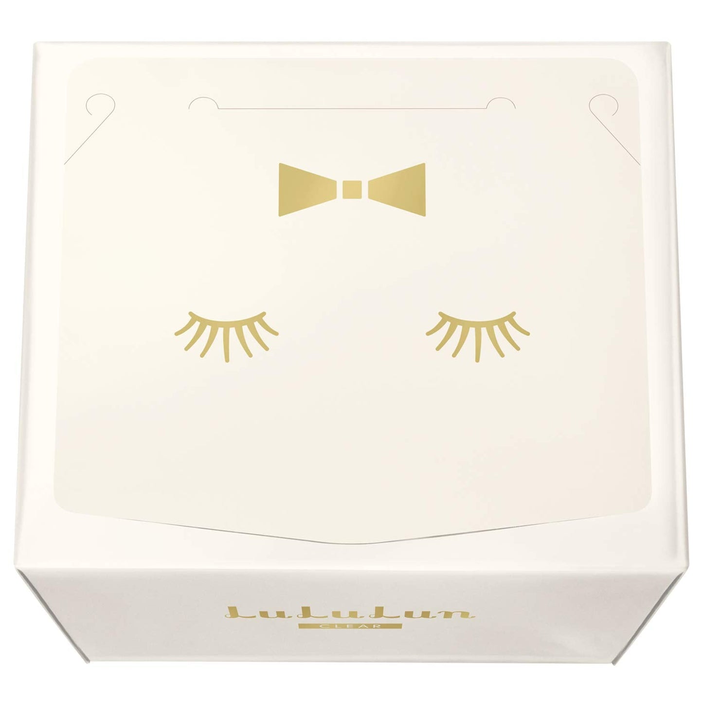 Lululun 10Th Year Anniversary White Face Mask 32Pcs (Hari/Glossy Transparency) Japan