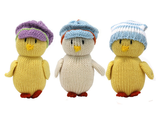 Chicks in Pastel Hats
