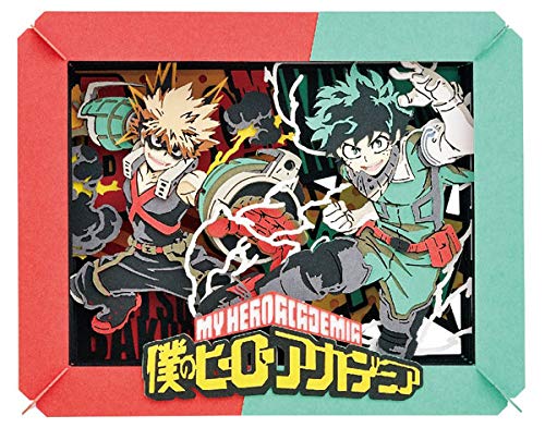 ENSKY Paper Theater Pt-160 My Hero Academia Izuku Midoriya And Katsuki Bakugo