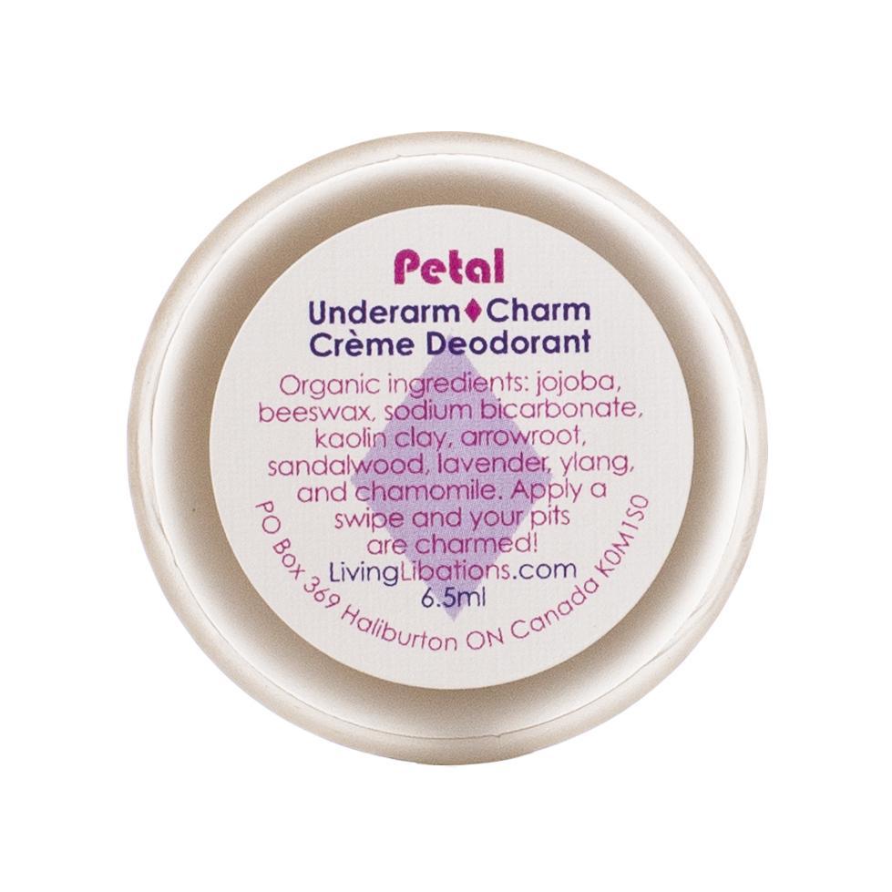 Living Libations Petal Underarm Charm Creme Deodorant 6ml
