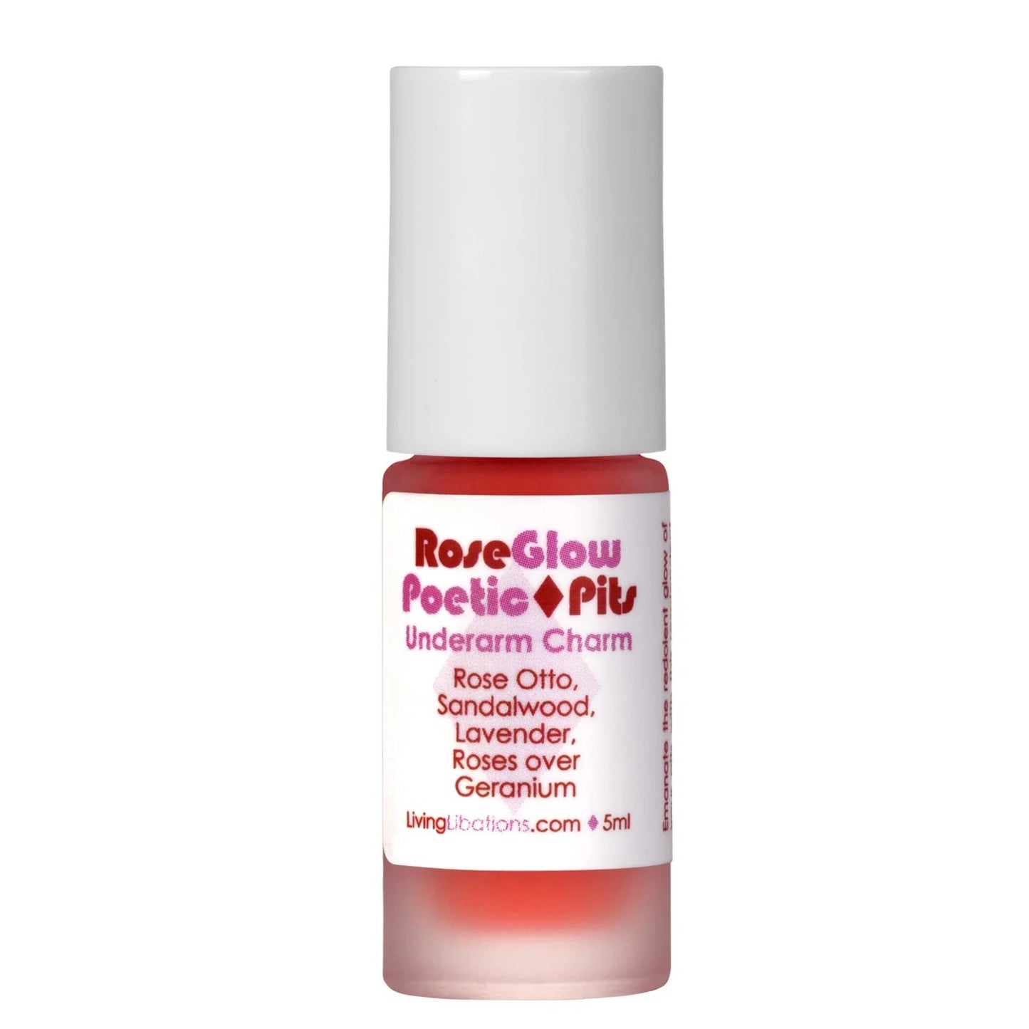 of Living Libations Rose Glow Poetic Pits