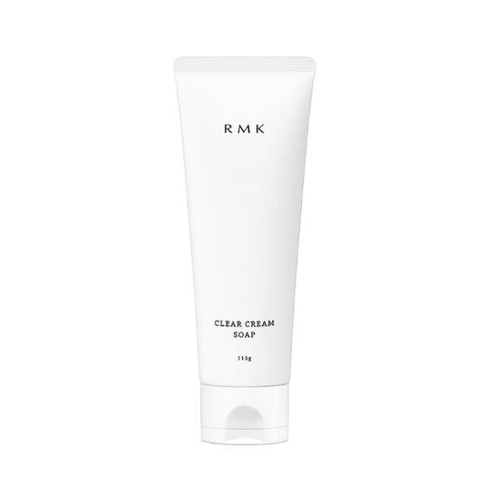 Rmk Clear Cream Soap Remove Impurity & Dead Cells 115g - Japanese Facial Wash