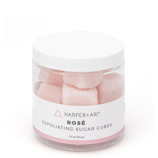 HARPER + ARI | Rose Exfoliating Sugar Cube Jars