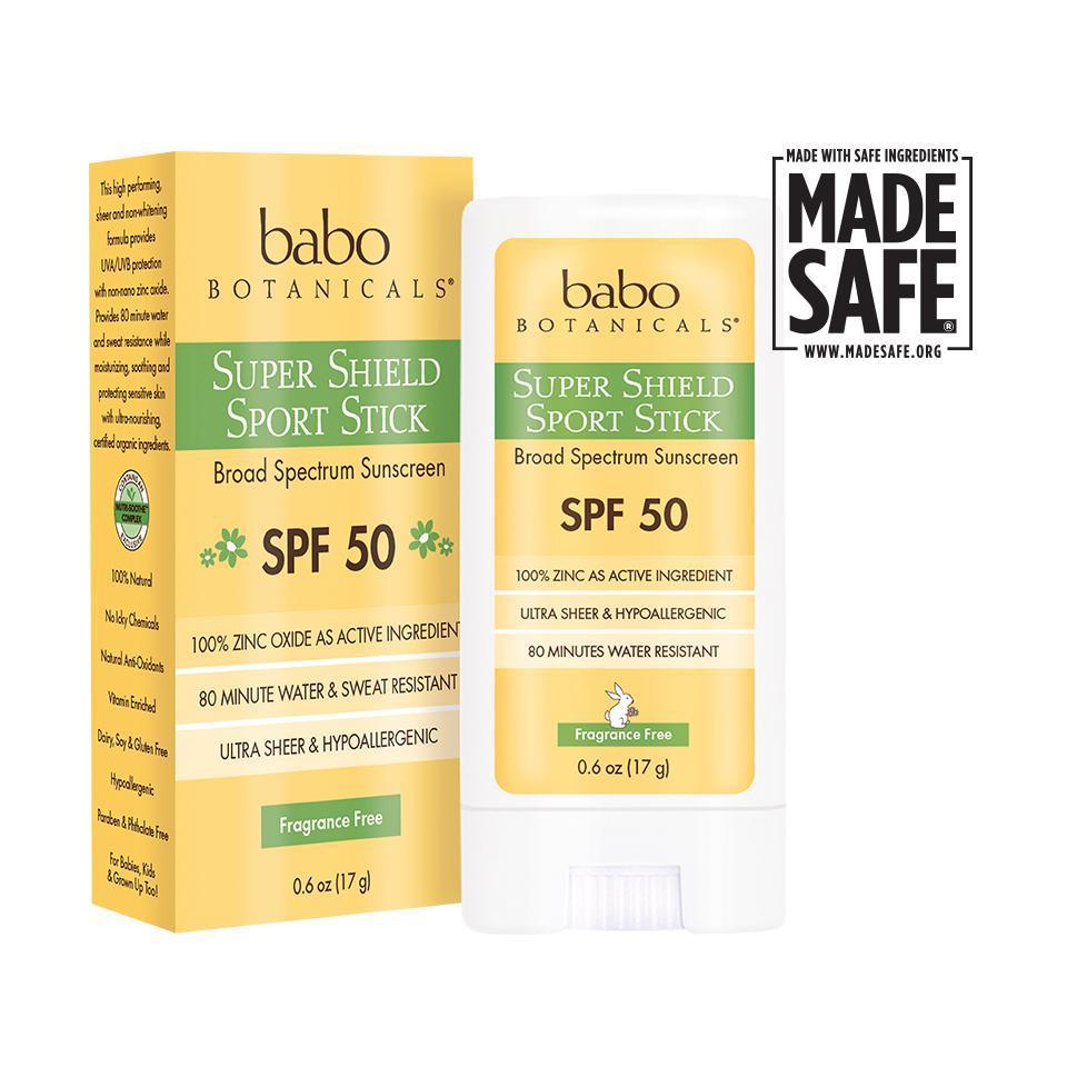 BABO BOTANICALS | Super Shield Sport Stick Sunscreen SPF 50