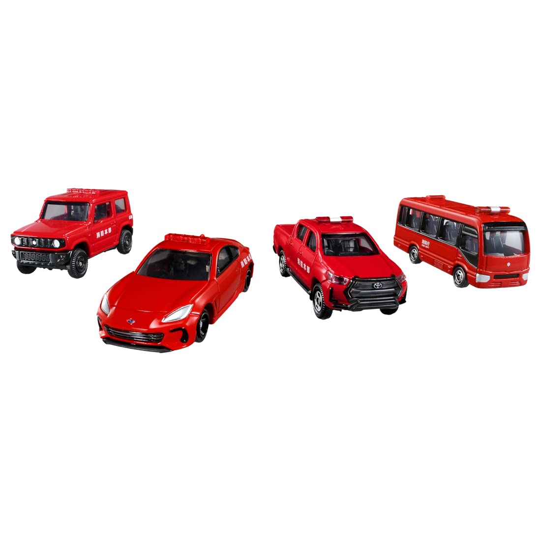 TAKARA TOMY Tomica I'Ll Protect The Town! Firefighting Vehicle Set