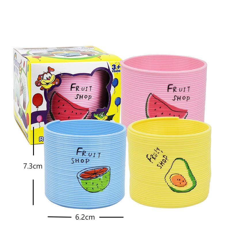 Rainbow Spring Coil Decompression Fun Toys