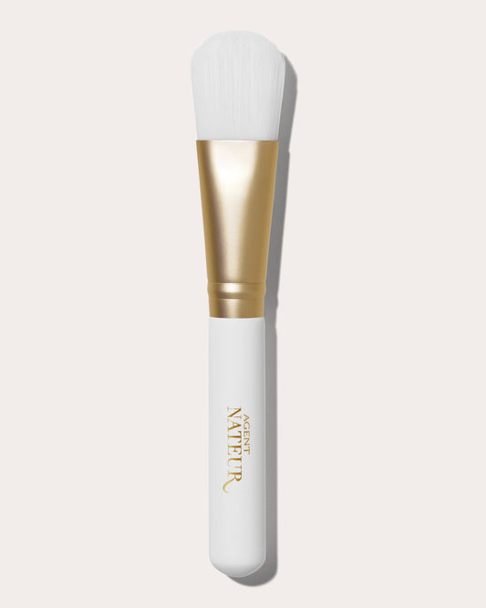 Wood Face Mask Brush