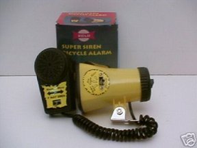 Bright Ideas Bike Mic and Siren, Yellow