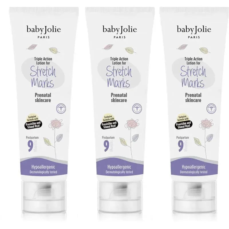 Baby Jolie - 3Pk Mom Care Triple Action Lotion For Stretch Marks