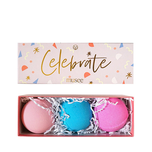 MUSEE BATH | Celebrate Three Bath Bomb Set