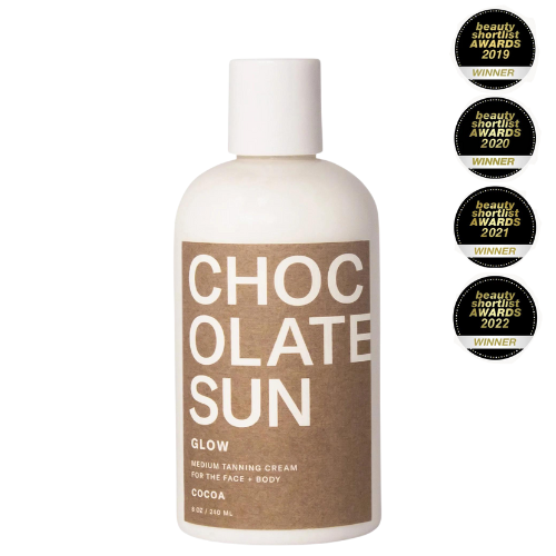 Chocolate Sun Glow Medium Tanning Cream for the Face & Body