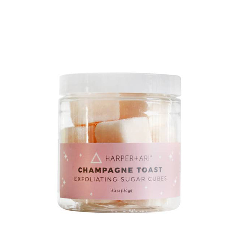HARPER + ARI | Champagne Toast Exfoliating Sugar Cube Jars
