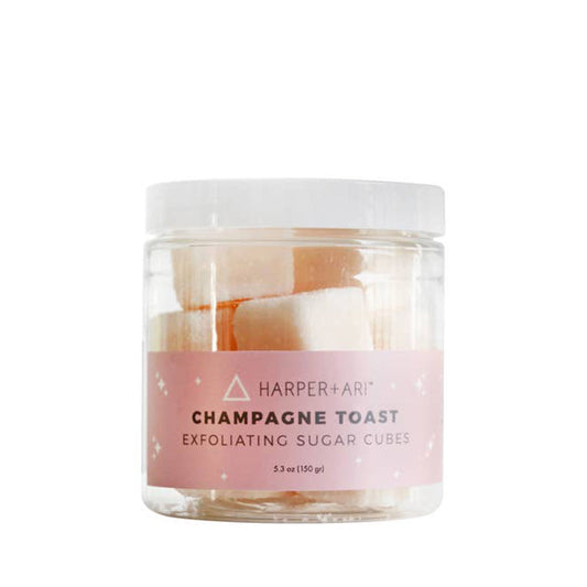 HARPER + ARI | Champagne Toast Exfoliating Sugar Cube Jars