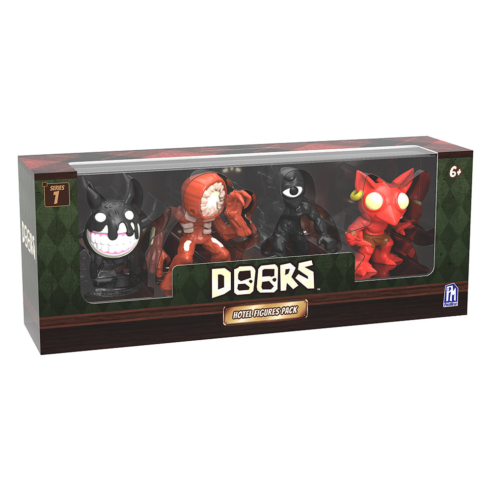 DOORS - Hotel Figures Minifigure 4-Pack (2.5" Tall, Series 1)