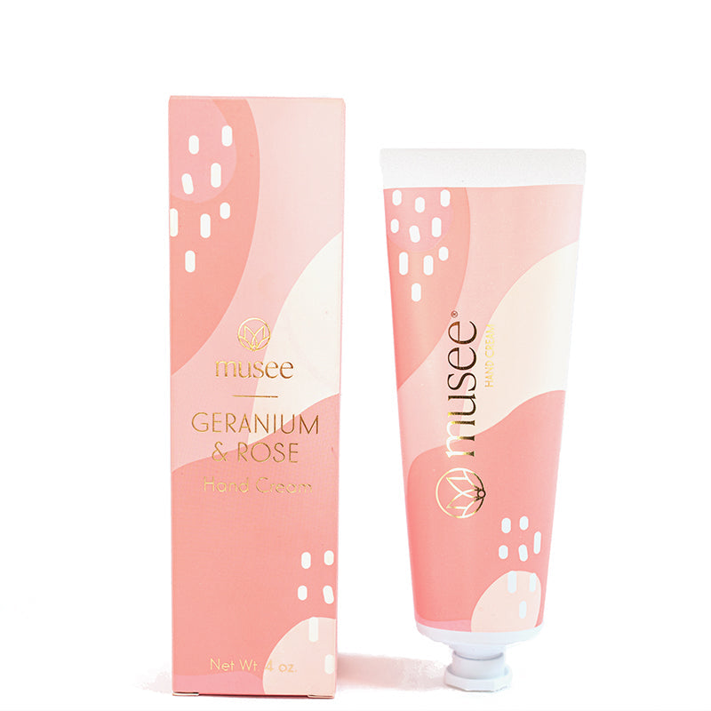 MUSEE BATH | Geranium + Rose Hand Cream