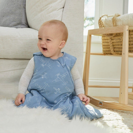 Günamüna Sleep Bag Premium Duvet 2.6 Tog - Airplanes