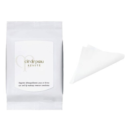 Shiseido Cle De Peau Beaute Eye And Lip Makeup Remover Towelettes 50 Sheets
