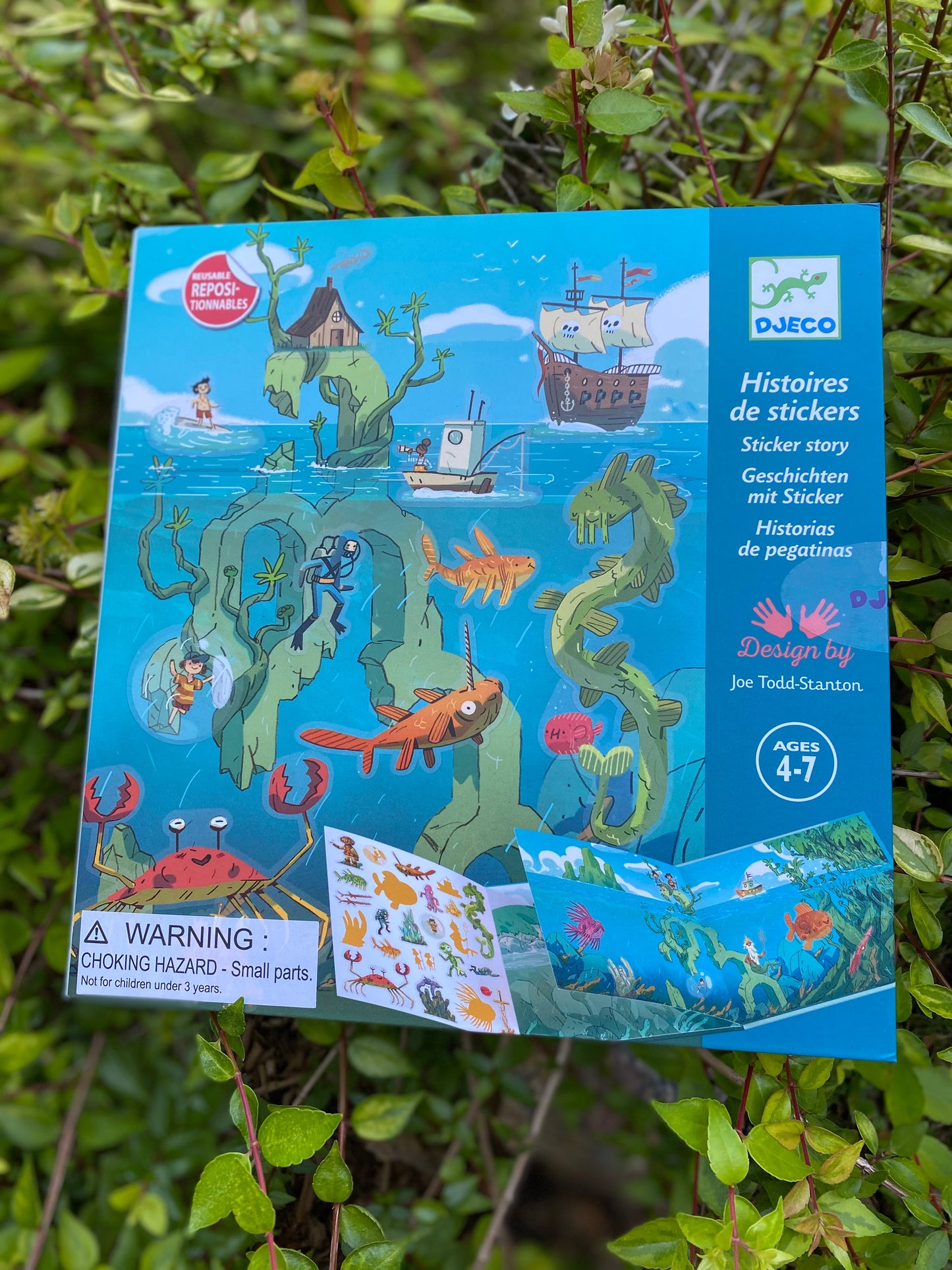 Sticker Stories Adventures at Sea