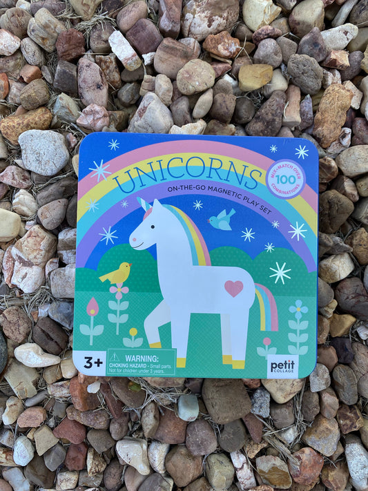 Unicorn Magnetic Play Petit Collage