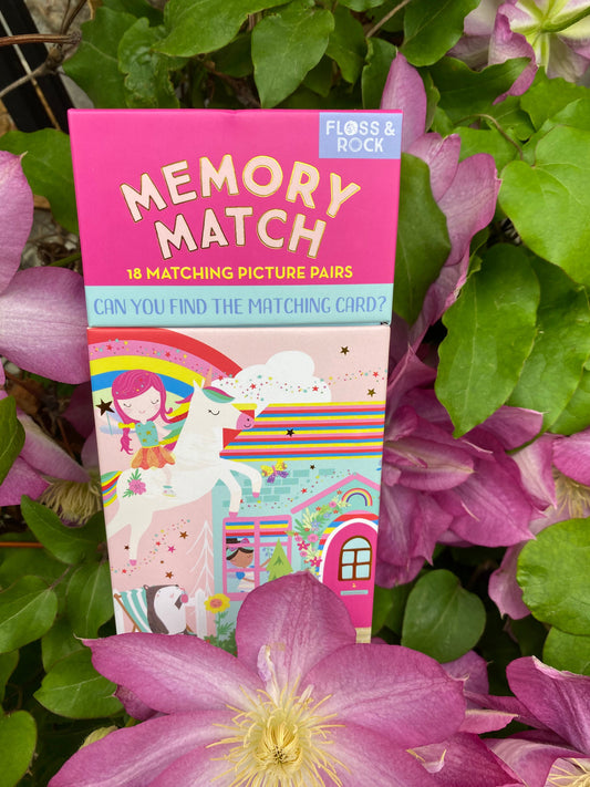 Rainbow Fairy Memory Match