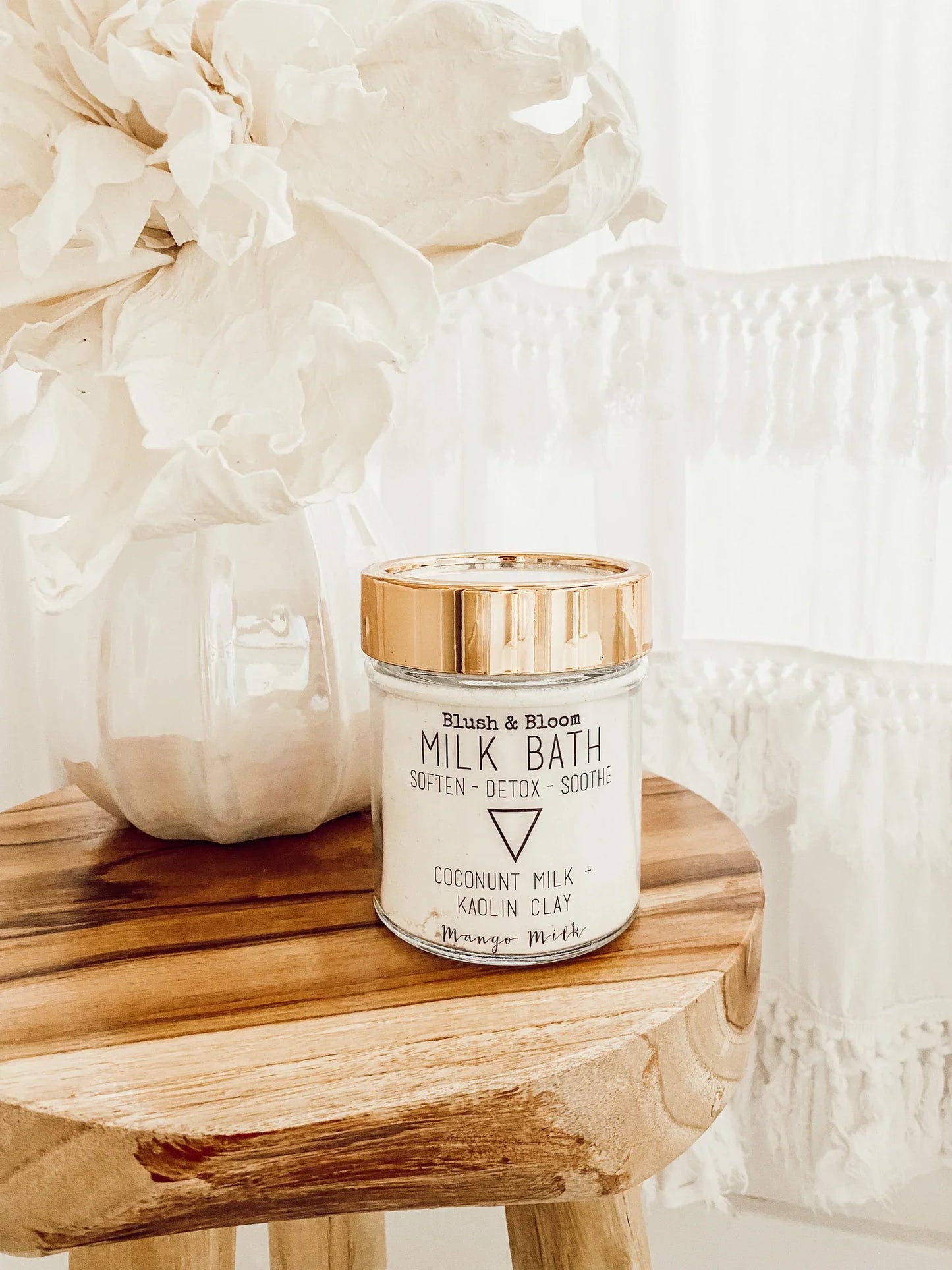 Mango Milk Bath Milk Soak Jar