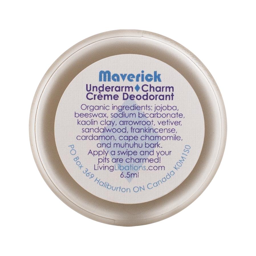 Maverick Underarm Charm Crème Deodorant