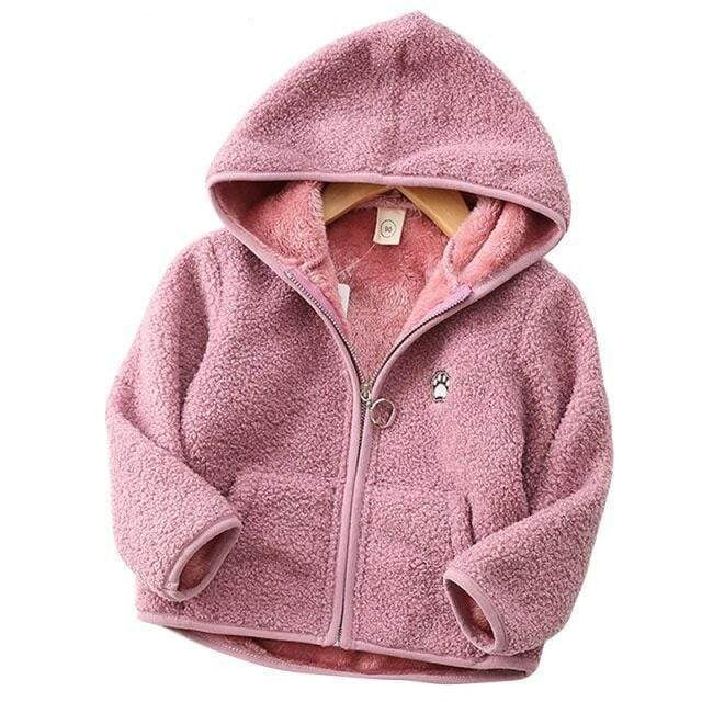 Boy's Clothing C / 3 years / China Winter Jacket Hooded Coral Fleec