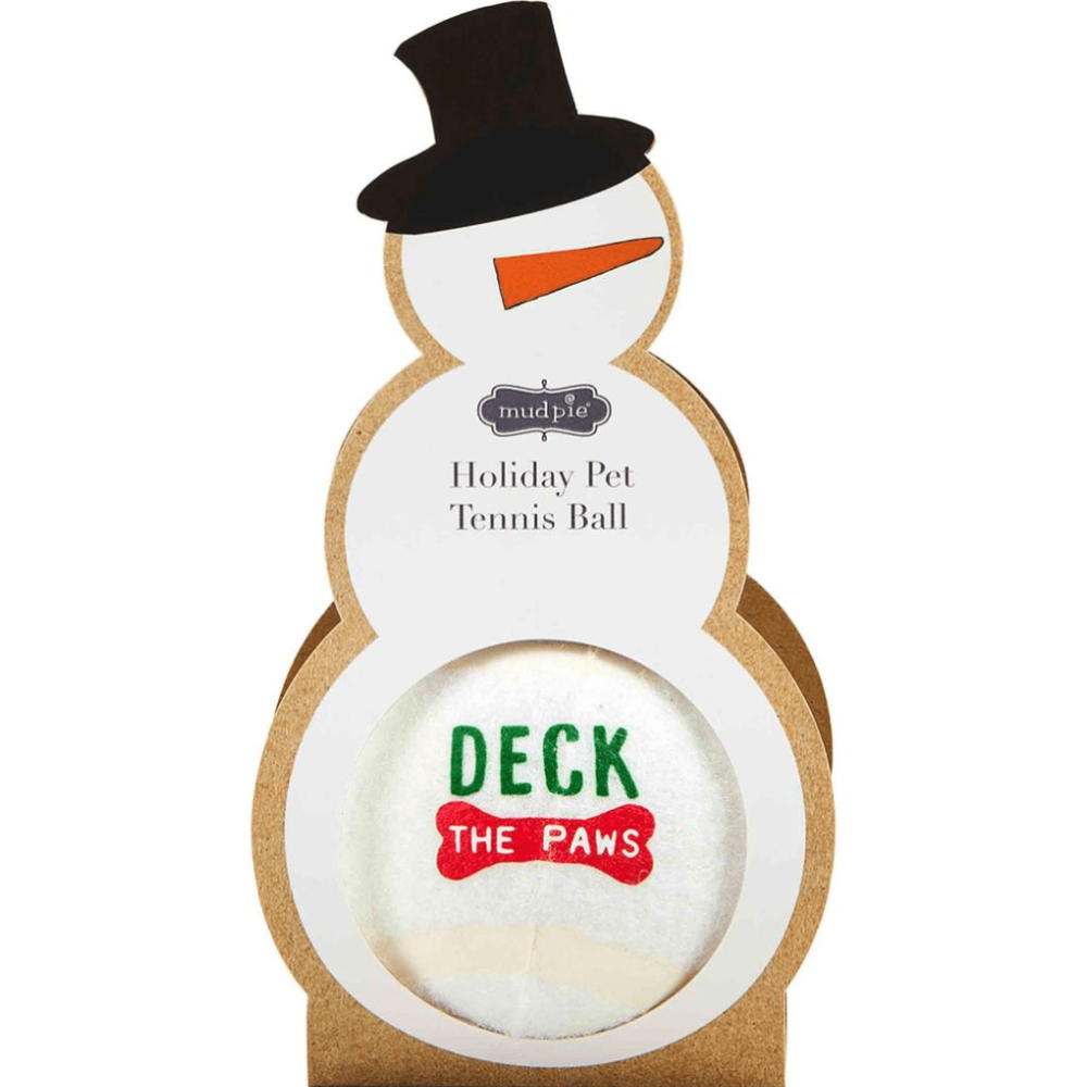 Mud Pie ACCESSORIES CHRISTMAS TENNIS BALLS