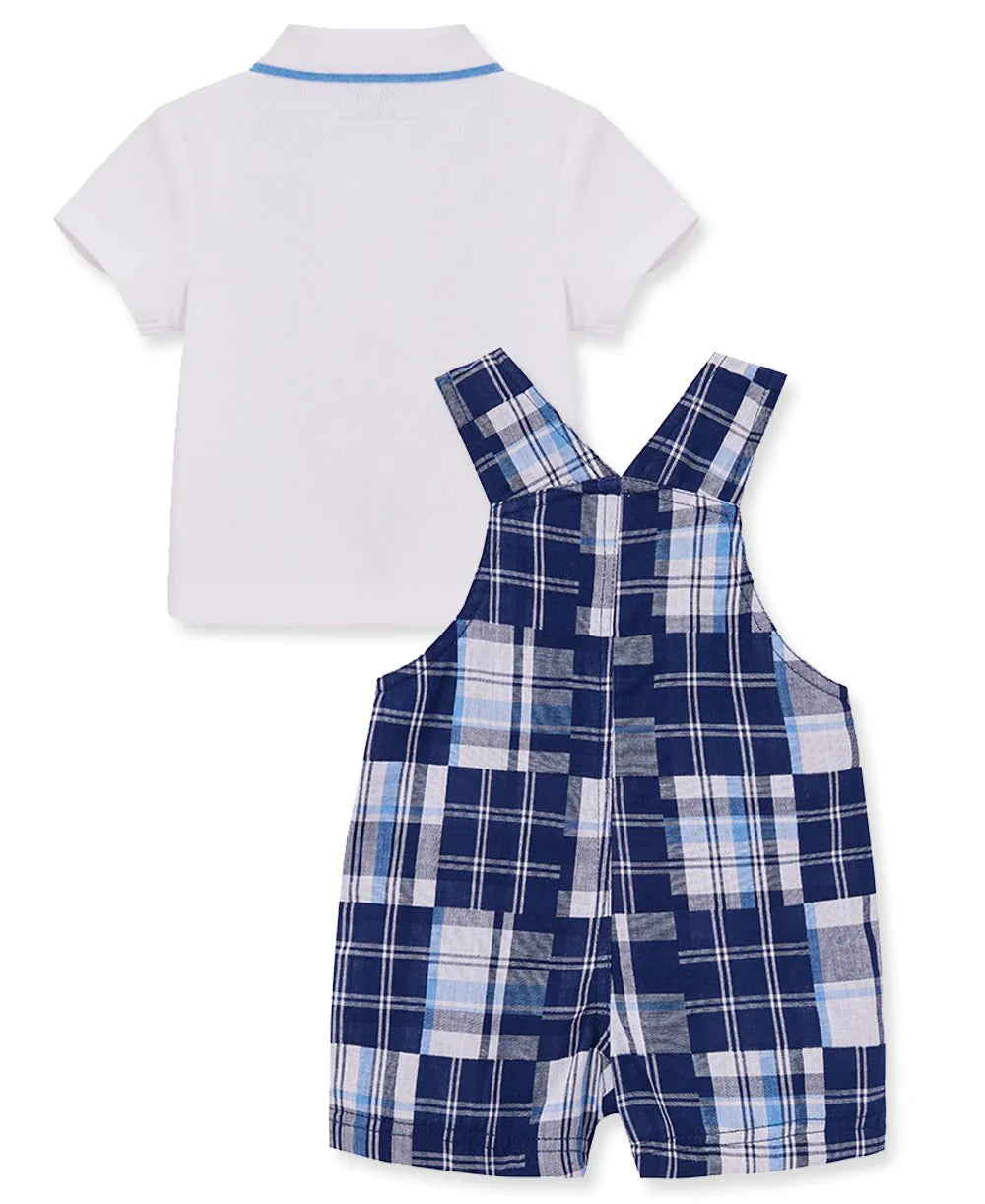 Patchwork Woven Shortall Set