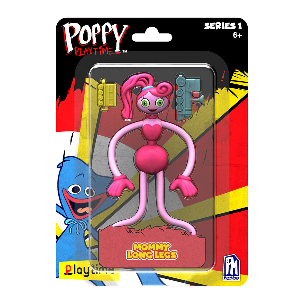 POPPY PLAYTIME - Mommy Long Legs Action Figure (5" Posable Figure, Series 1) [OFFICIALLY LICENSED]