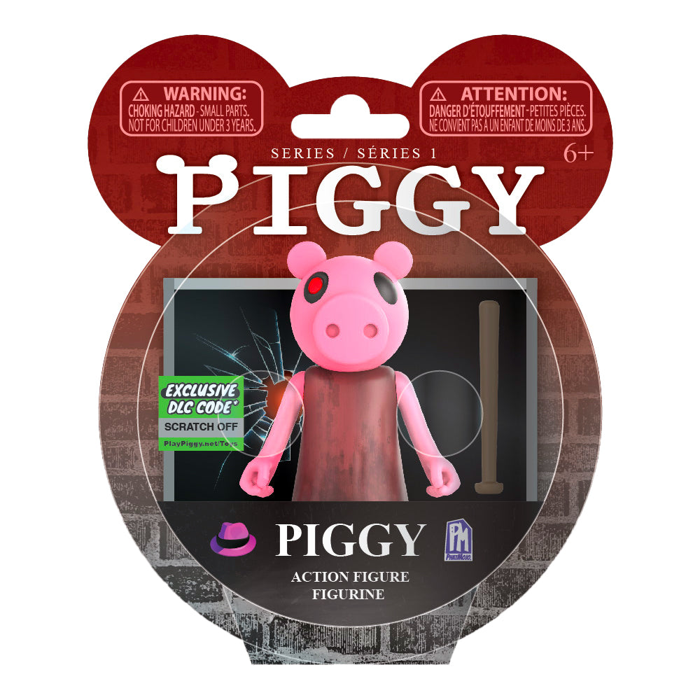 PIGGY - Piggy Action Figure (3.5" Buildable Toy, Series 1) [Includes DLC]
