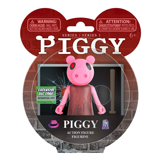 PIGGY - Piggy Action Figure (3.5" Buildable Toy, Series 1) [Includes DLC]