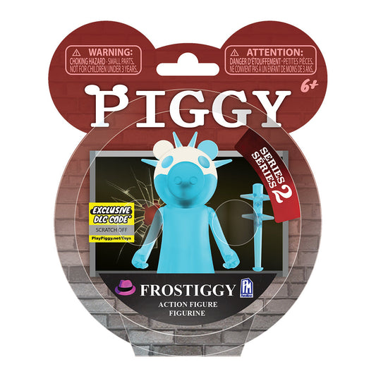 PIGGY - Frostiggy Action Figure (3.5" Buildable Toy, Series 2) [Includes DLC]