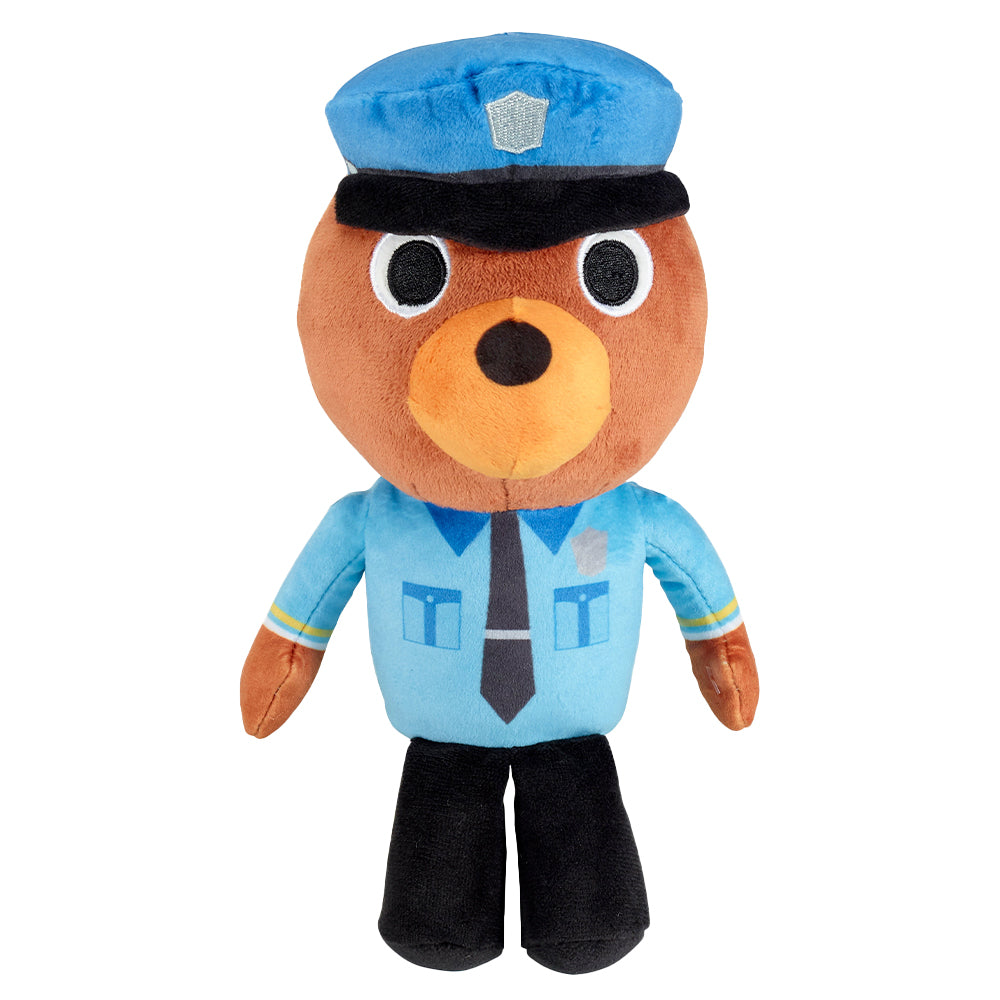 PIGGY - Officer Doggy Collectible Plush (8" Tall, Series 2)