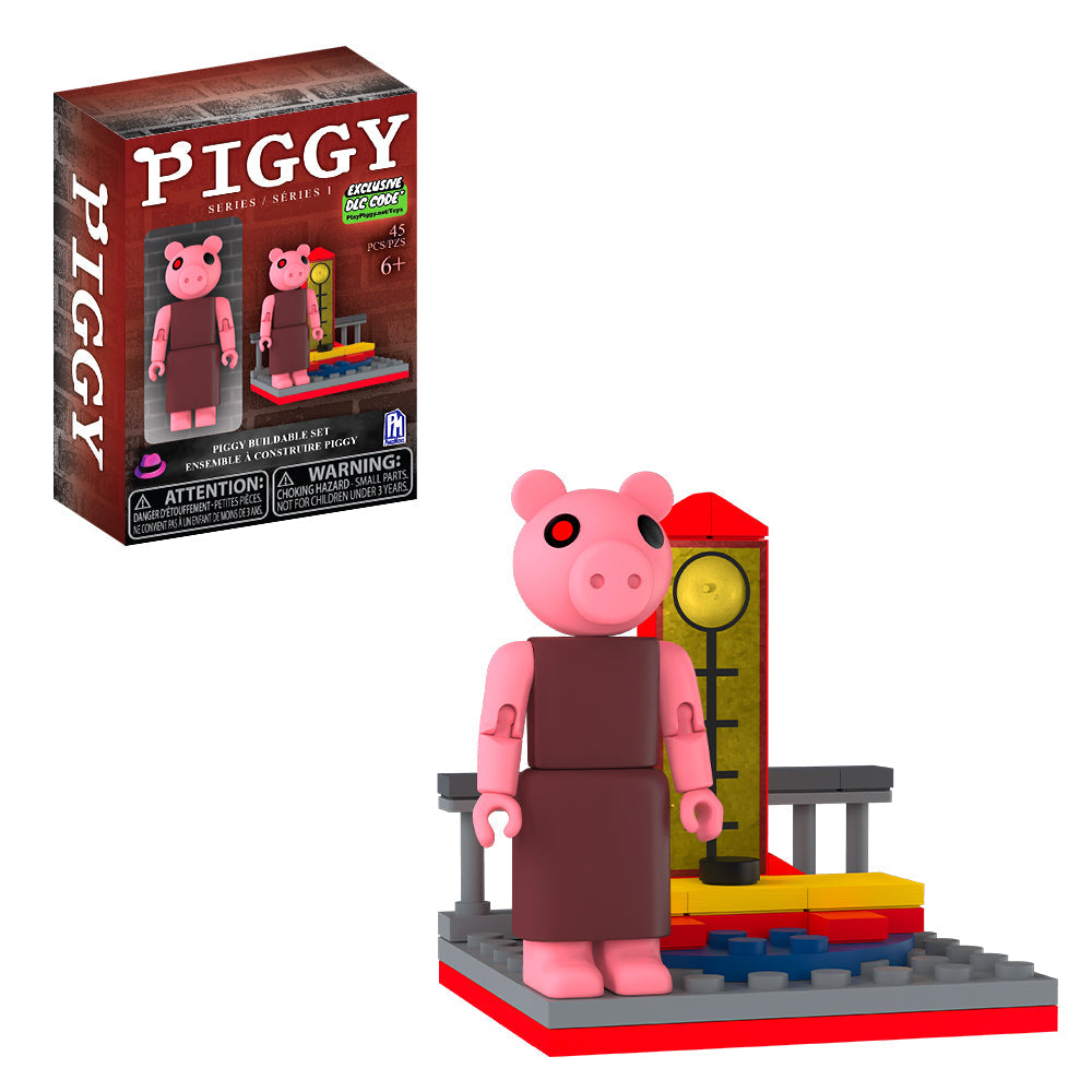 PIGGY - Piggy Single Figure Buildable Set (45 Pieces, Series 1) [Includes DLC]