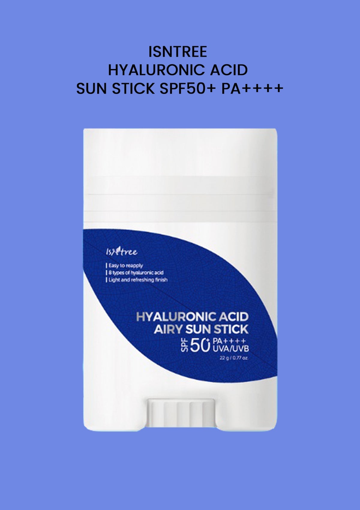 [ISNTREE] Hyaluronic Acid Sun Stick SPF 50+ PA++++  22g