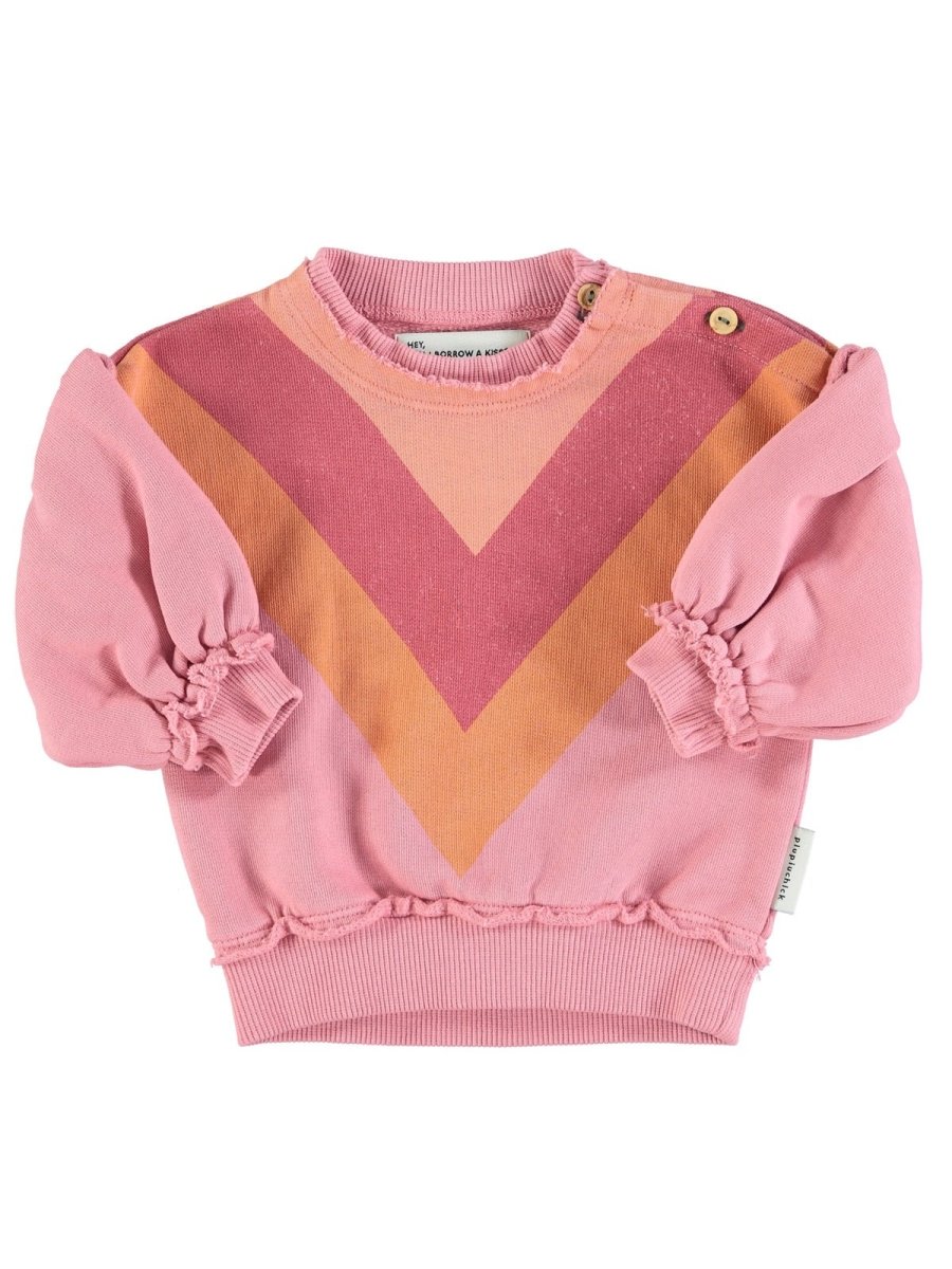 SWEATSHIRT, PINK TRIANGLE - Norman & Jules